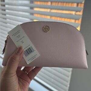Tory Burch Soft Pink Cosmetic Case